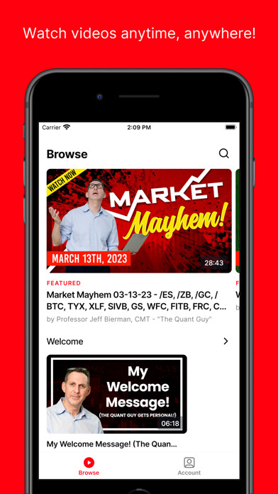 Emulate iPhone app The Quant Guy using MyAndroid Emulate iPhone app The Quant Guy using MyAndroid