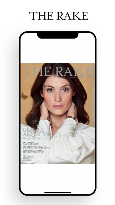 Emulate iPhone app The Rake Magazine using MyAndroid