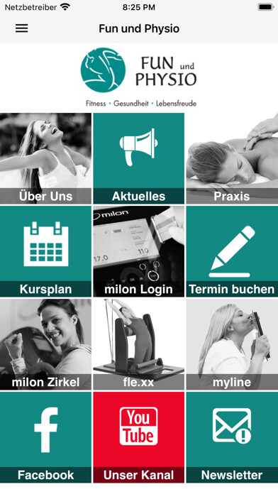 Emulate iPhone app Therapie- und Trainingszentrum using MyAndroid Emulate iPhone app Therapie- und Trainingszentrum using MyAndroid