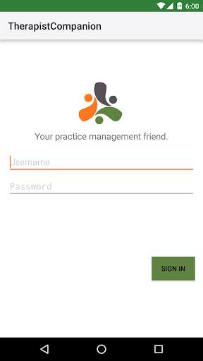 Emulate Android APK TherapistCompanion