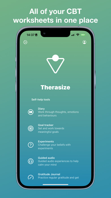 Emulate iPhone app Therasize - Therapy Companion using MyAndroid Emulate iPhone app Therasize - Therapy Companion using MyAndroid
