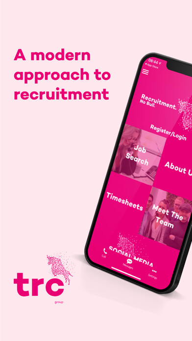 Emulate iPhone app The Recruitment Crowd using MyAndroid