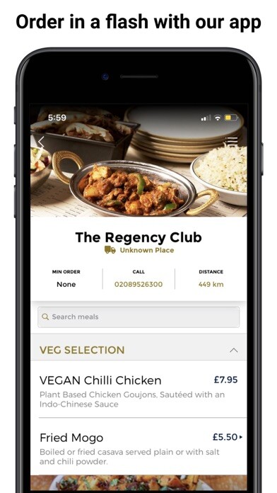 Emulate iPhone app The Regency Club Ordering using MyAndroid Emulate iPhone app The Regency Club Ordering using MyAndroid