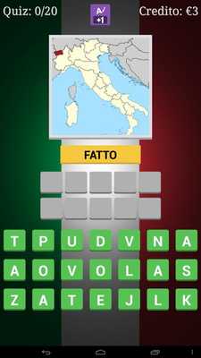 Emulate Android APK The Regions of Italy : Quiz