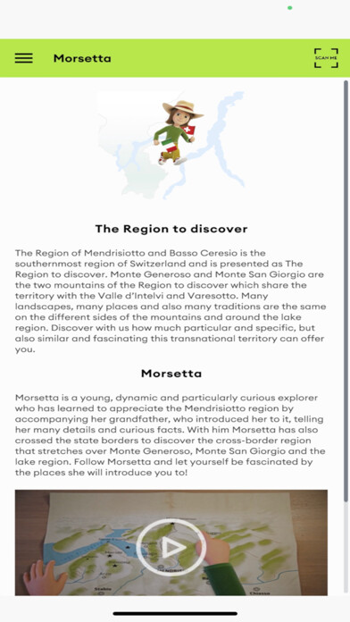 Emulate iPhone app The Region to be discovered using MyAndroid