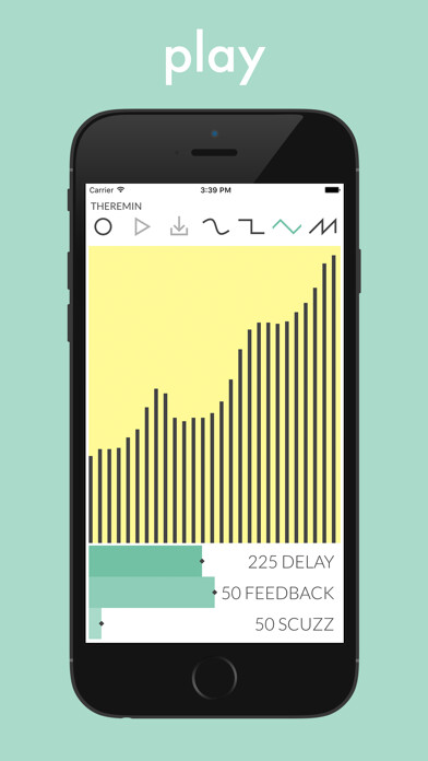 Emulate iPhone app Theremin Synth - Record & Loop using MyAndroid Emulate iPhone app Theremin Synth - Record & Loop using MyAndroid