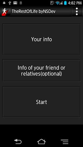 Run android online APK TheRestOfLife byNSDev from MyAndroid or emulate TheRestOfLife byNSDev using MyAndroid