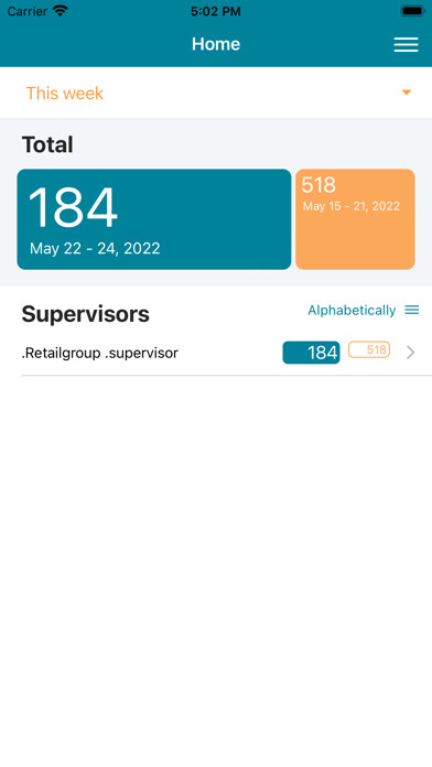 Emulate iPhone app The Retail Group using MyAndroid