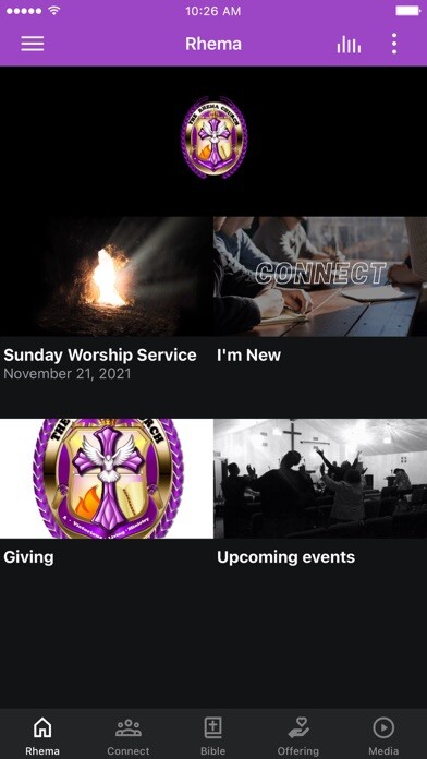 Emulate iPhone app The Rhema Church - LA using MyAndroid Emulate iPhone app The Rhema Church - LA using MyAndroid