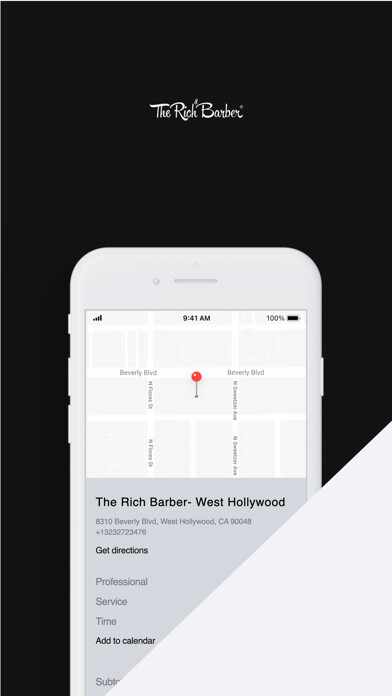 Emulate iPhone app The Rich Barber using MyAndroid