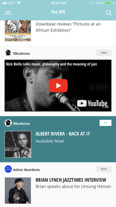 Emulate iPhone app The Riff: Music News using MyAndroid Emulate iPhone app The Riff: Music News using MyAndroid