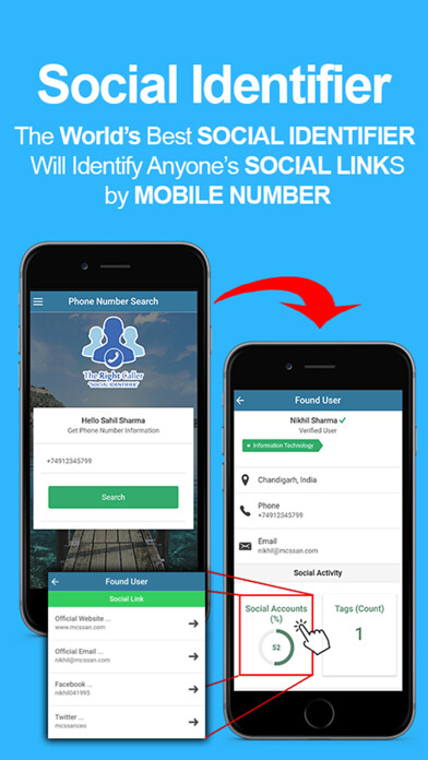 Emulate iPhone app The Right Caller using MyAndroid Emulate iPhone app The Right Caller using MyAndroid