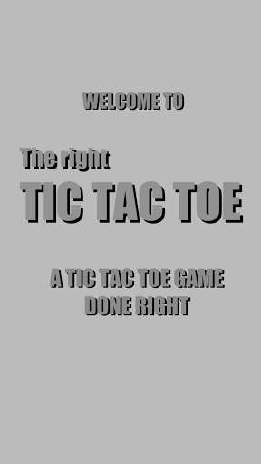 Run android online APK The Right Tic Tac Toe - 2 player game from MyAndroid or emulate The Right Tic Tac Toe - 2 player game using MyAndroid