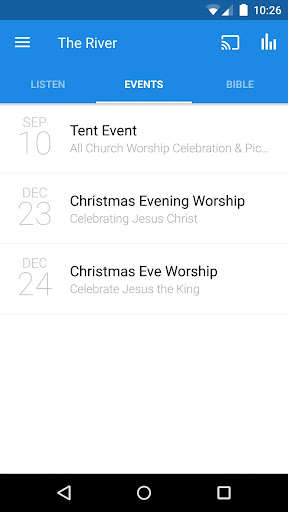 Run android online APK The River - a Wesleyan Church from MyAndroid or emulate The River - a Wesleyan Church using MyAndroid
