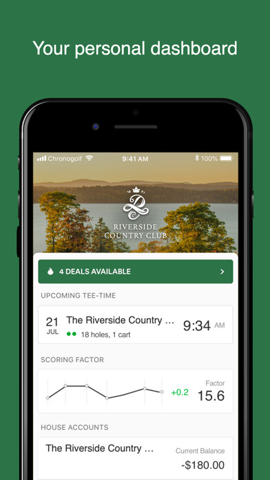 Emulate iPhone app The Riverside Country Club using MyAndroid Emulate iPhone app The Riverside Country Club using MyAndroid