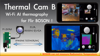 Emulate iPhone app Thermal Cam Boson using MyAndroid