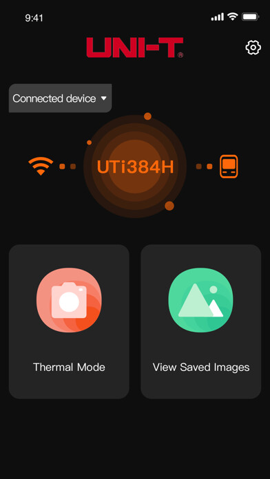 Emulate iPhone app Thermal Link using MyAndroid