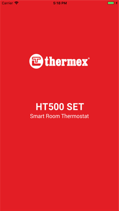 Emulate iPhone app thermex HT500 SET using MyAndroid