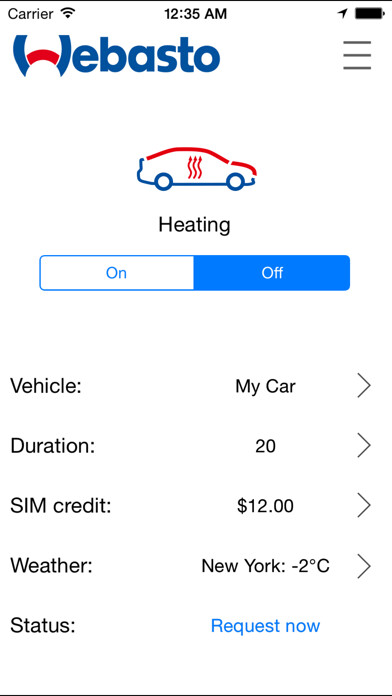 Emulate iPhone app ThermoCall App using MyAndroid Emulate iPhone app ThermoCall App using MyAndroid