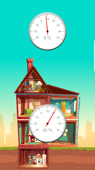 Run android online APK Thermometer for room and outside from MyAndroid or emulate Thermometer for room and outside using MyAndroid