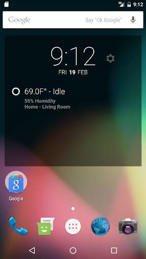 Emulate Android APK Thermostat DashClock Extension Emulate Android APK Thermostat DashClock Extension