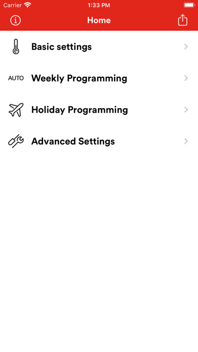 Emulate iPhone app Thermostat_ using MyAndroid Emulate iPhone app Thermostat_ using MyAndroid