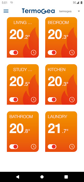 Run android online APK Thermostat Termogea from MyAndroid or emulate Thermostat Termogea using MyAndroid