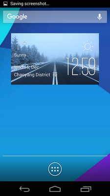 Emulate Android APK The road weather widget/clock Emulate Android APK The road weather widget/clock