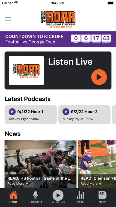 Emulate iPhone app The Roar FM using MyAndroid Emulate iPhone app The Roar FM using MyAndroid