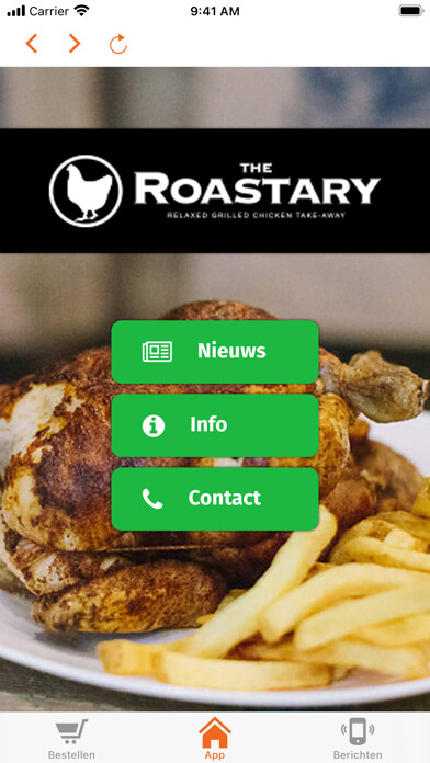 Emulate iPhone app The Roastary using MyAndroid Emulate iPhone app The Roastary using MyAndroid