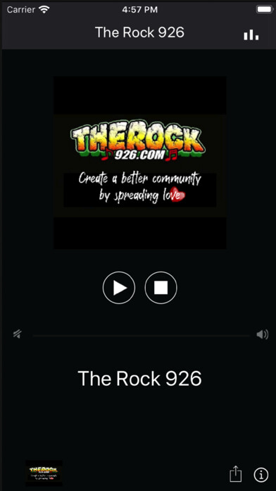 Emulate iPhone app The Rock 926 using MyAndroid
