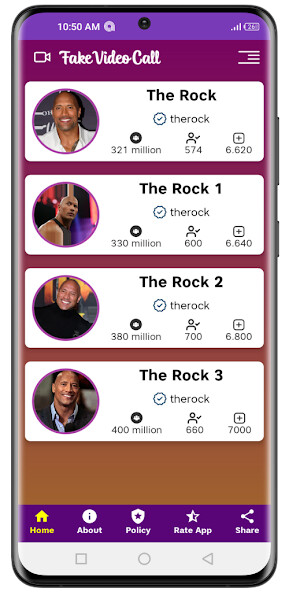 Run android online APK The Rock fake video call from MyAndroid or emulate The Rock fake video call using MyAndroid Run android online APK The Rock fake video call from MyAndroid or emulate The Rock fake video call using MyAndroid