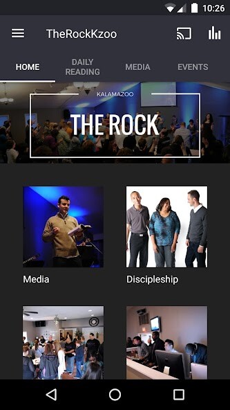 Run android online APK The Rock - Kalamazoo from MyAndroid or emulate The Rock - Kalamazoo using MyAndroid