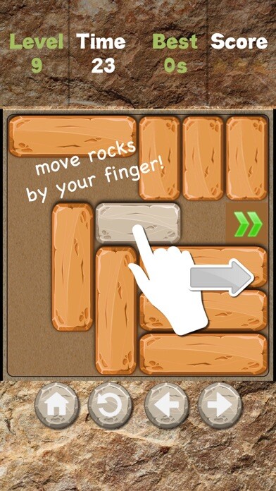 Emulate iPhone app THE ROCKS - sliding puzzle using MyAndroid Emulate iPhone app THE ROCKS - sliding puzzle using MyAndroid
