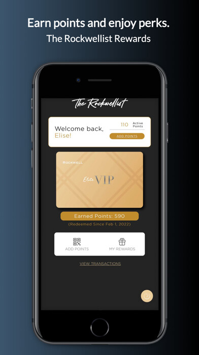 Emulate iPhone app The Rockwellist using MyAndroid