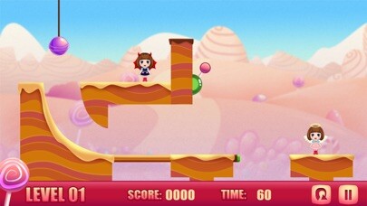 Emulate iPhone app The rolling candy ball using MyAndroid