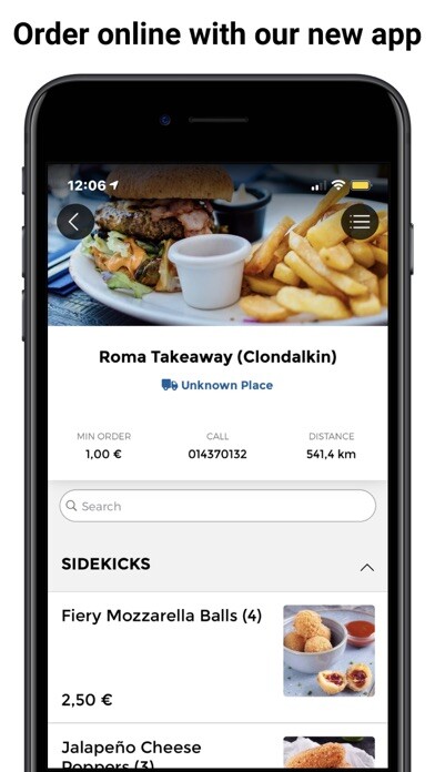Emulate iPhone app The Roma Takeaway Clondalkin using MyAndroid Emulate iPhone app The Roma Takeaway Clondalkin using MyAndroid