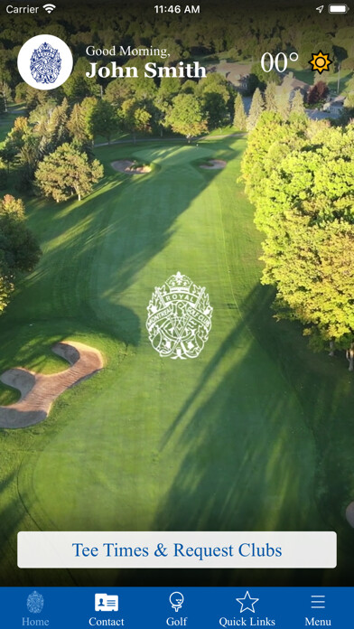 Emulate iPhone app The Royal Montreal Golf Club using MyAndroid Emulate iPhone app The Royal Montreal Golf Club using MyAndroid