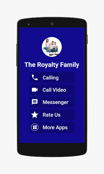 Run android online APK The Royalty Family Fake Call Video and Chat from MyAndroid or emulate The Royalty Family Fake Call Video and Chat using MyAndroid