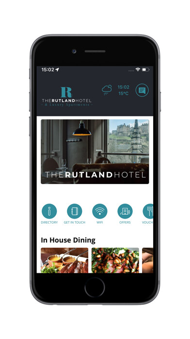 Emulate iPhone app The Rutland Hotel using MyAndroid Emulate iPhone app The Rutland Hotel using MyAndroid