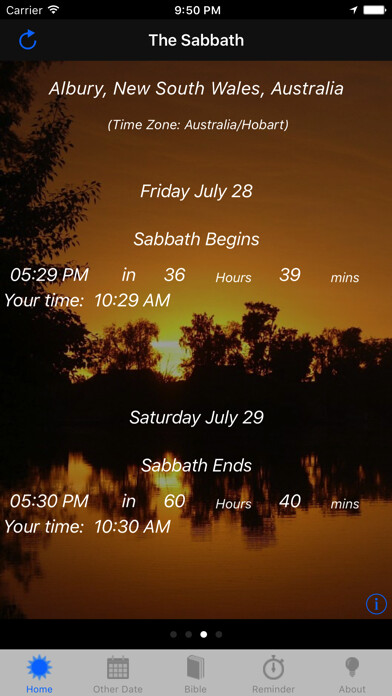 Emulate iPhone app The Sabbath App using MyAndroid Emulate iPhone app The Sabbath App using MyAndroid