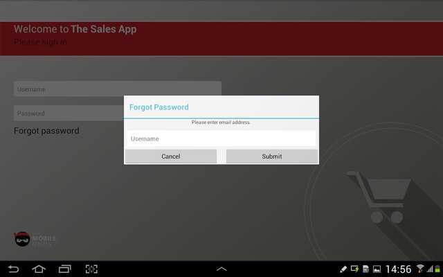 Emulate Android APK The Sales Catalogue