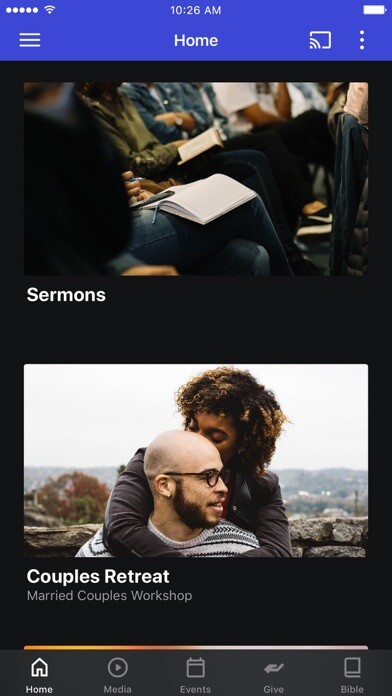 Emulate iPhone app The Sanctuary Worship Center using MyAndroid Emulate iPhone app The Sanctuary Worship Center using MyAndroid