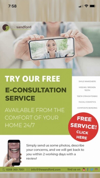 Emulate iPhone app The Sandford Dental Centre using MyAndroid Emulate iPhone app The Sandford Dental Centre using MyAndroid