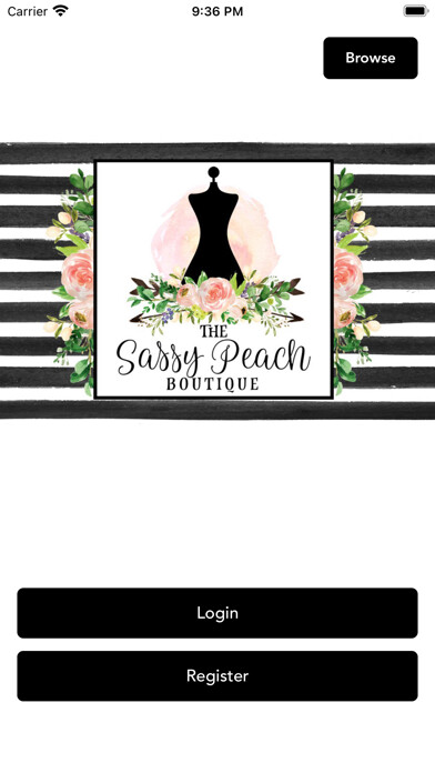Emulate iPhone app The Sassy Peach Boutique using MyAndroid Emulate iPhone app The Sassy Peach Boutique using MyAndroid