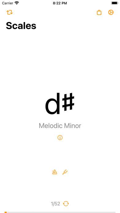 Emulate iPhone app The Scales App using MyAndroid