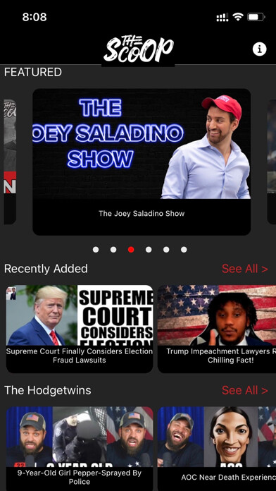 Emulate iPhone app The Scoop TV using MyAndroid Emulate iPhone app The Scoop TV using MyAndroid
