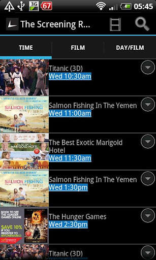 Emulate Android APK The Screening Rooms