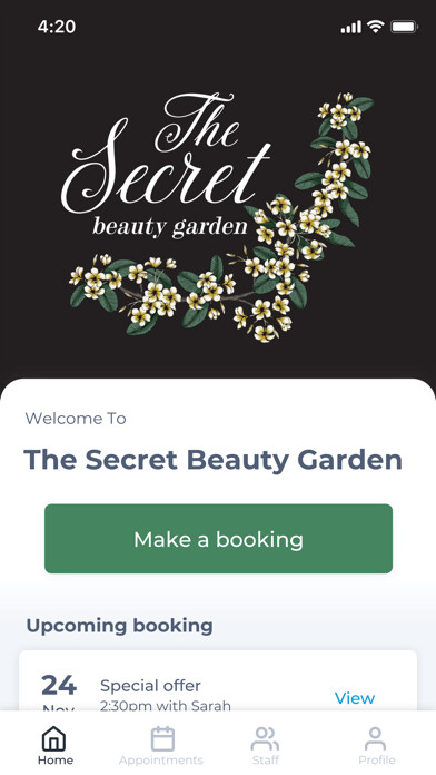 Emulate iPhone app The Secret Beauty Garden using MyAndroid Emulate iPhone app The Secret Beauty Garden using MyAndroid