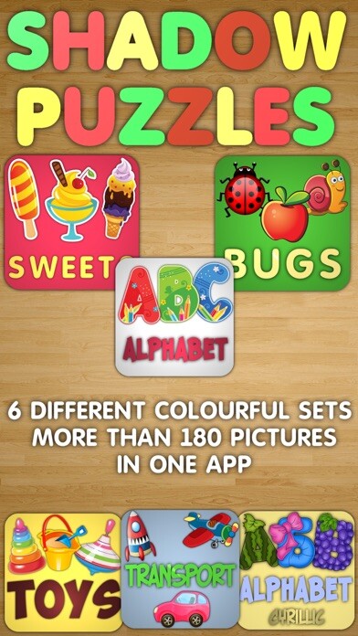 Emulate iPhone app The shadow puzzle Full HD Free using MyAndroid